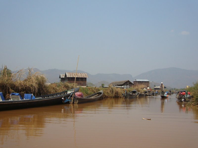 Travel - Myanmar - Inle Lake - Second Boat Trip - Canals